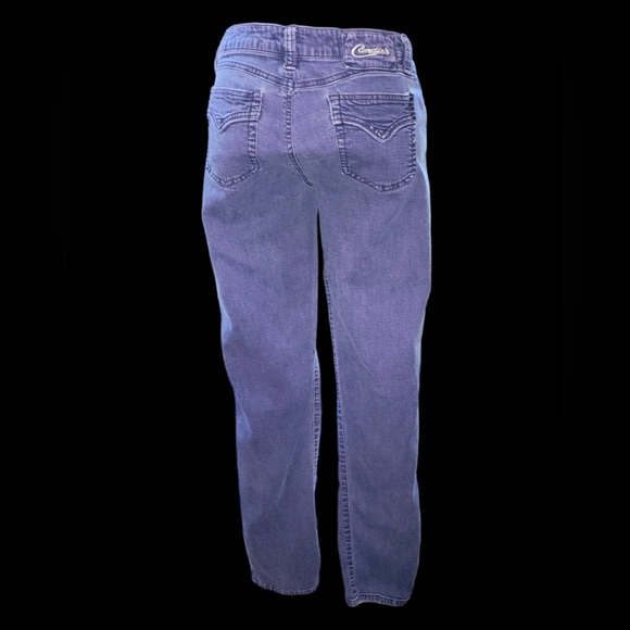 Candie's Juniors Denim Wash Jeans in Purple - Picture 3 of 4